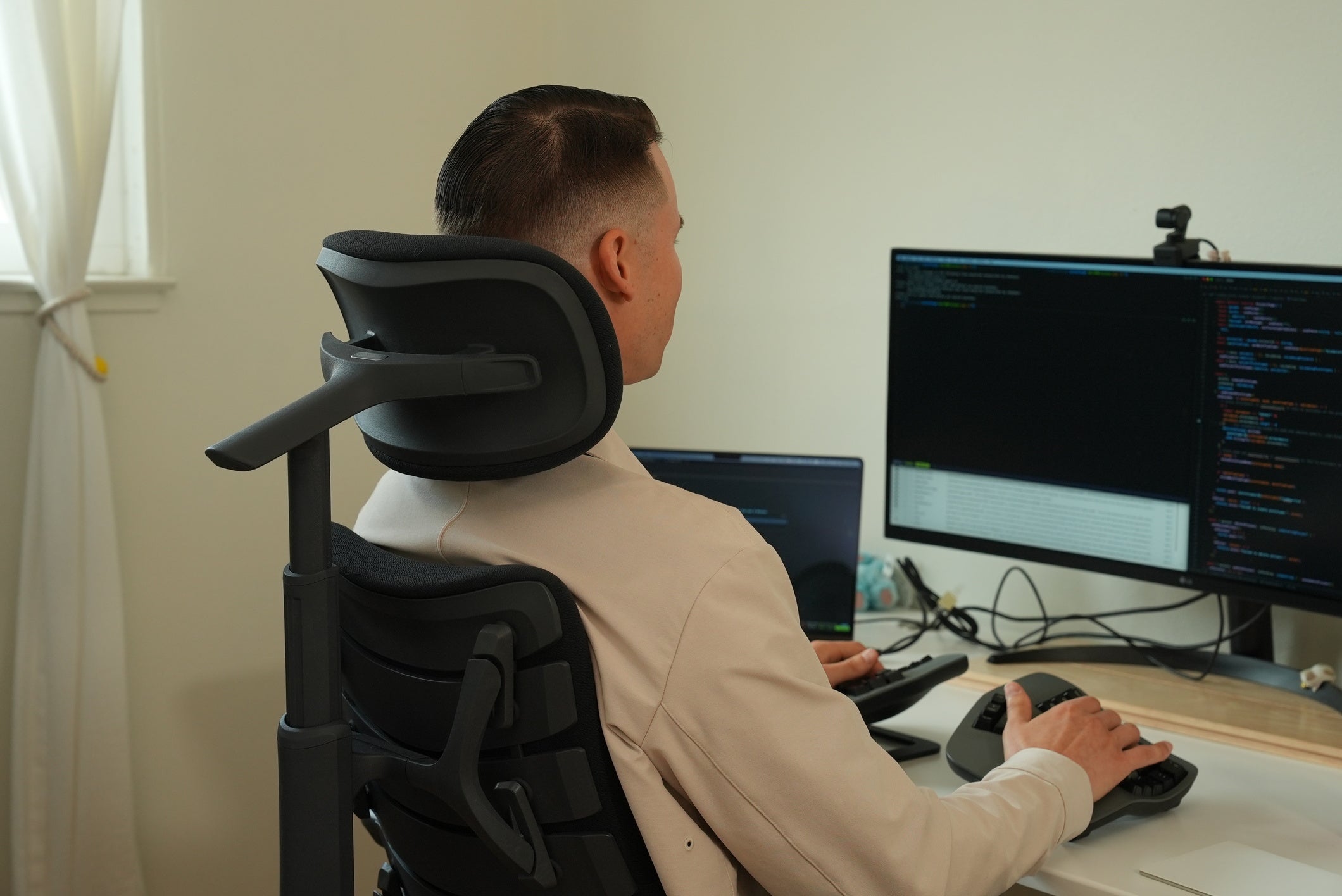 Ergonomic Home Office Setup for Creators and Editors