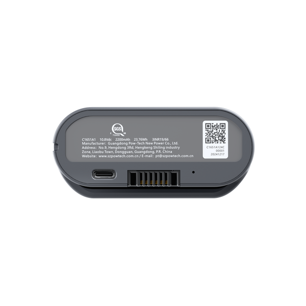 Omni Rechargeable Battery for Lumbar Support Adjustment and Spinal Massage
