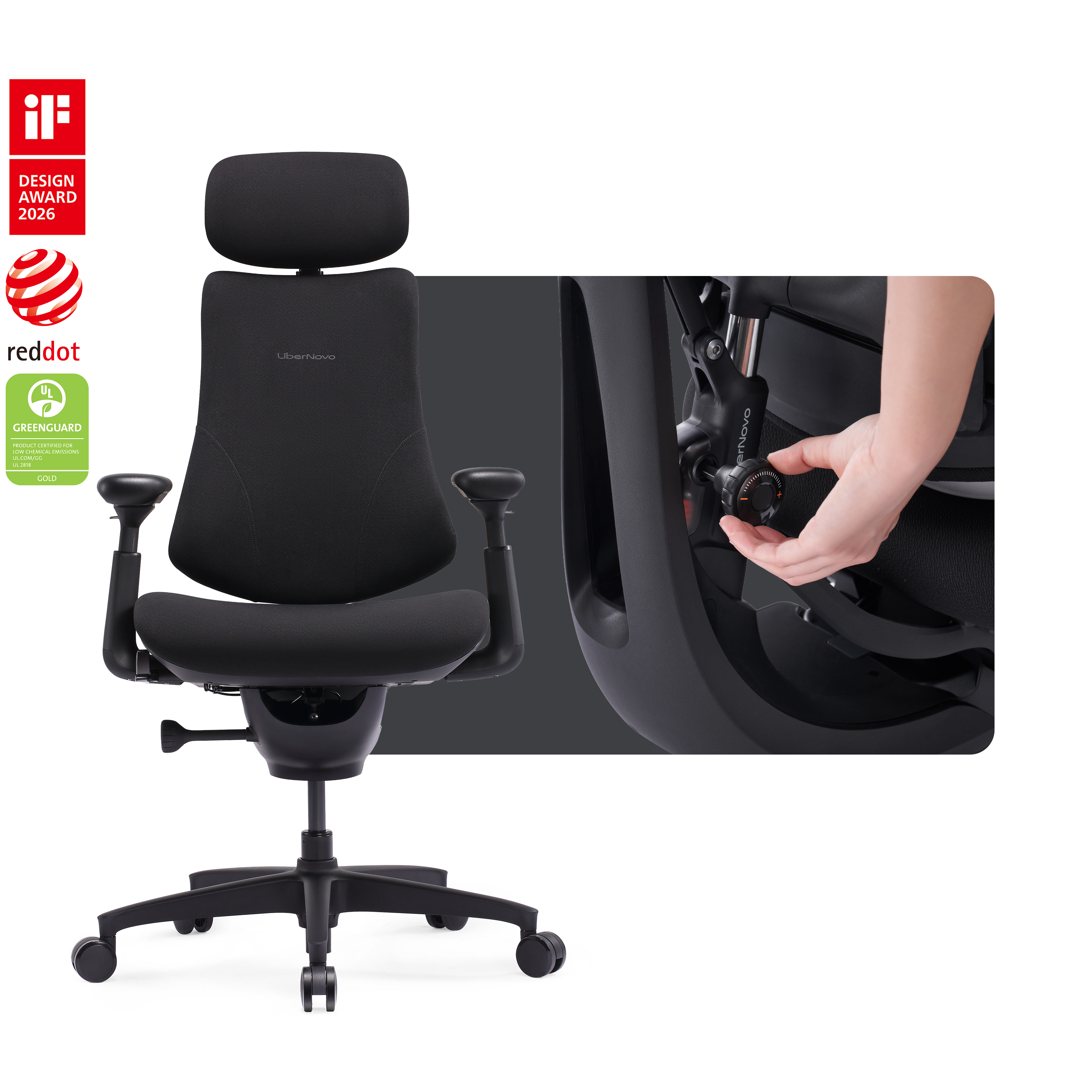 LiberNovo Omni SE Dynamic Ergonomic Chair